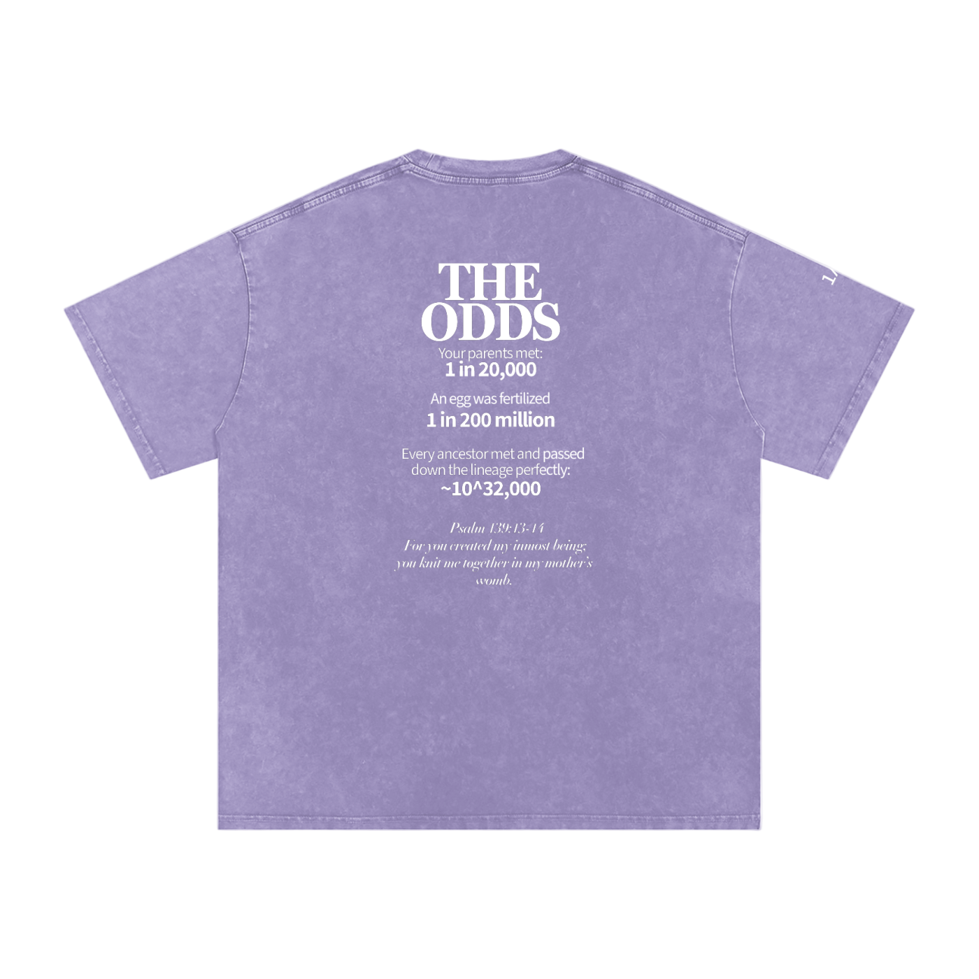 "YOU ARE A MIRACLE" UNISEX WASHED OVERSIZED T-SHIRT