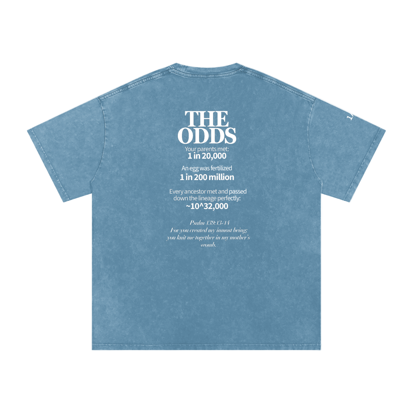 "YOU ARE A MIRACLE" UNISEX WASHED OVERSIZED T-SHIRT