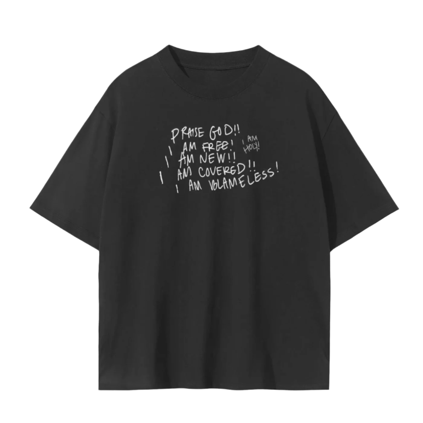 "PRAISE GOD" UNISEX TEE (Light Font)
