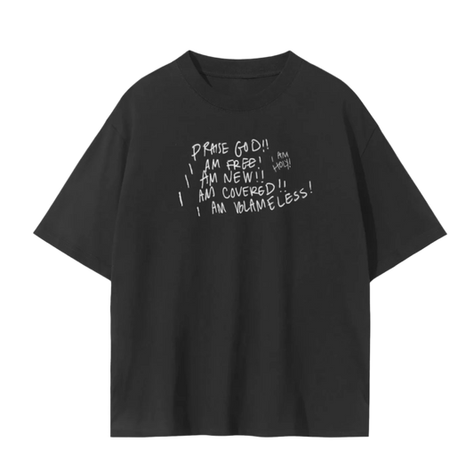 "PRAISE GOD" UNISEX TEE (Light Font)