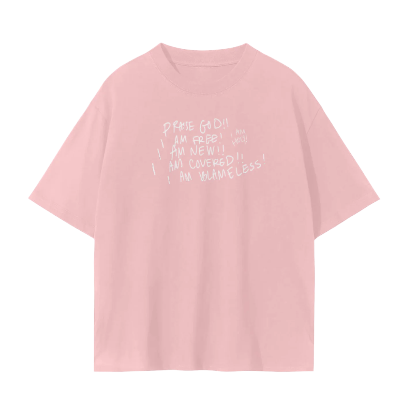 "PRAISE GOD" UNISEX TEE (Light Font)