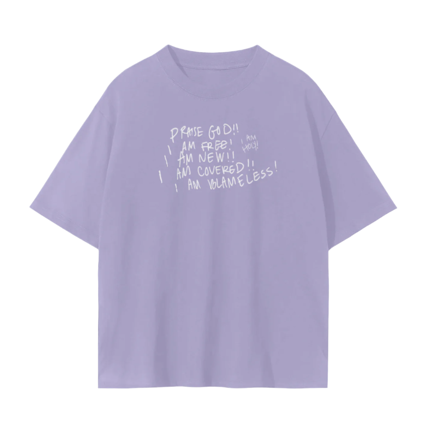 "PRAISE GOD" UNISEX TEE (Light Font)